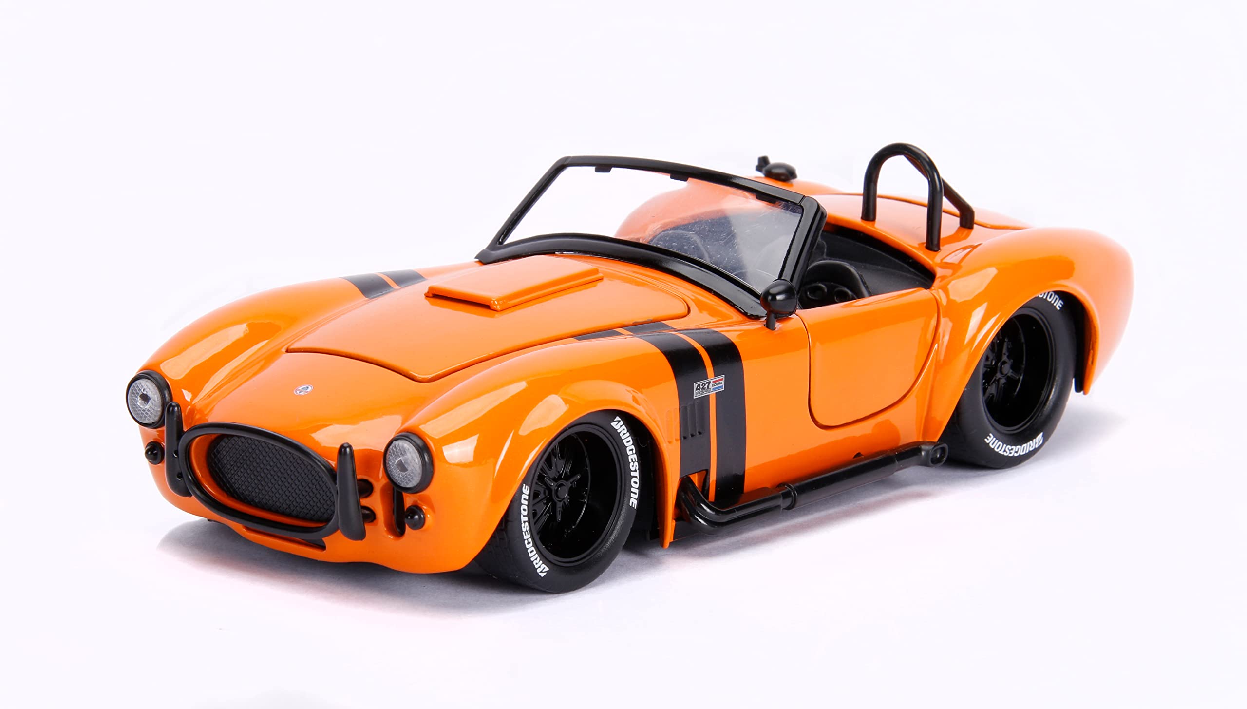 1965 Shelby Cobra 427 Orange with Black Stripes Bigtime Muscle Diecast Model Car by Jada 30531 S/C 1/24 чорний
1965 Shelby Cobra 427 Orange with Black Stripes Bigtime Muscle Diecast Model Car by Jada 30531 S/C 1/24 чорний