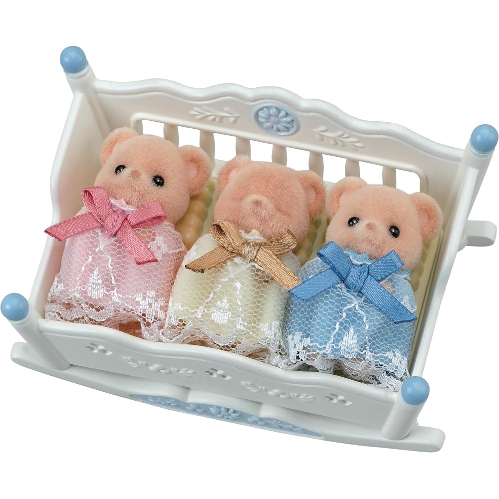 Sylvanian Families Biscuit Bear Triplet Healthy Set Toy Dollhouse for Ages 3 and Up
Sylvanian Families Biscuit Bear Triplet Healthy Set Toy Dollhouse for Ages 3 and Up
