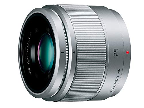 Panasonic Micro Four Thirds 25mm for system F1.7 Single-focus standard lens LUMIX G ASPH. Silver H-H025-S - International Version (No Warranty)
Panasonic Micro Four Thirds 25mm for system F1.7 Single-focus standard lens LUMIX G ASPH. Silver H-H025-S - International Version (No Warranty)