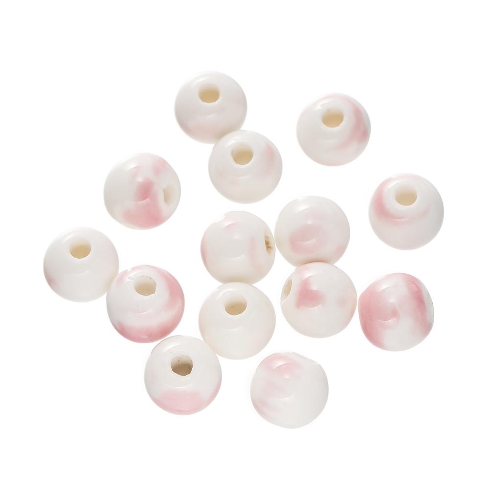 50pcs/Lot 6/8/10mm Classic Ceramic Beads Spacer Loose Round for Necklace Bracelet Earrings Jewelry Making Accessories 6mm x 50pcs
50pcs/Lot 6/8/10mm Classic Ceramic Beads Spacer Loose Round for Necklace Bracelet Earrings Jewelry Making Accessories 6mm x 50pcs
