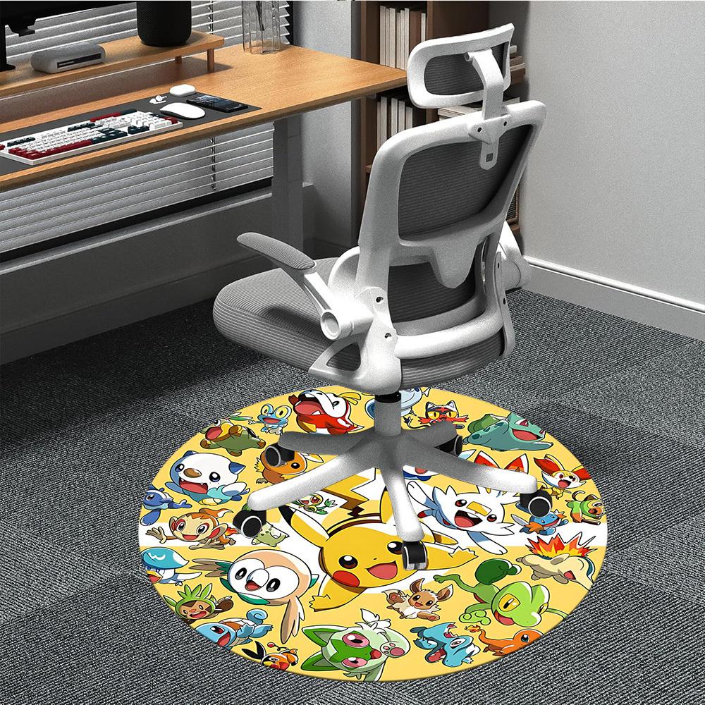 1pcPokemon Characters Office Round Area Rug, Indoor Mat Suitable For Office, Under Office Chairs Bedroom Living Room Home Decor, Room Deco146 80cm by 80cm
1pcPokemon Characters Office Round Area Rug, Indoor Mat Suitable For Office, Under Office Chairs Bedroom Living Room Home Decor, Room Deco146 80cm by 80cm