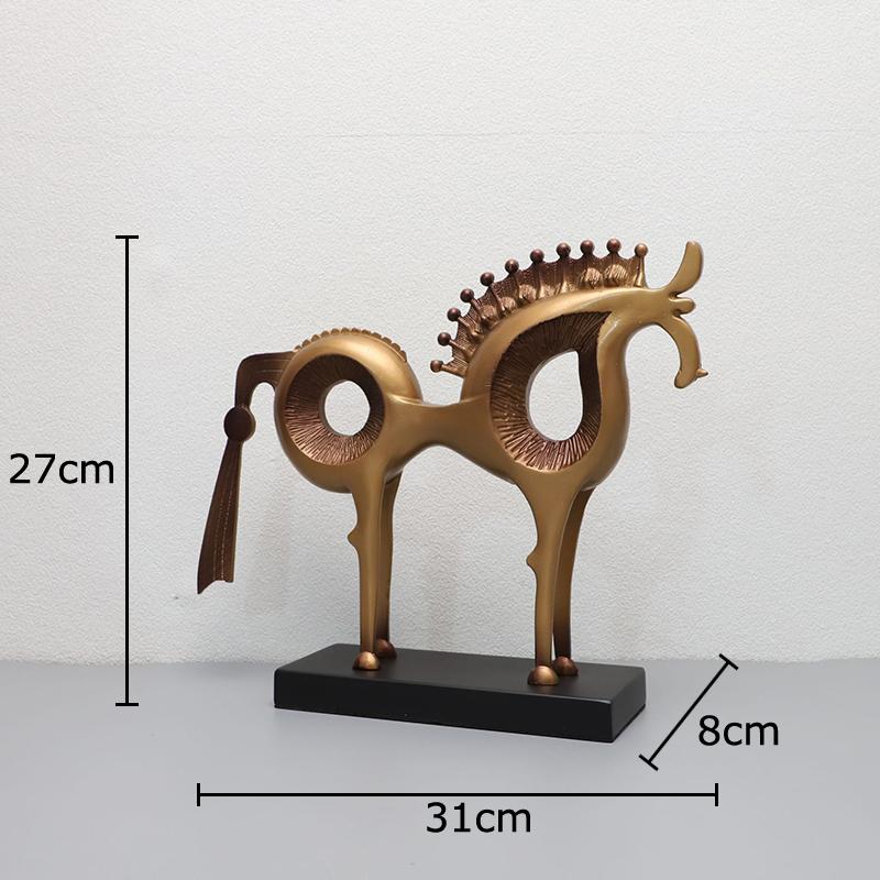 Minimalist Geometry Golden Horse Ornaments Desk Decoration Abstract Handicrafts Metal Horse Sculpture Room Aesthetic Decor золотистый
Minimalist Geometry Golden Horse Ornaments Desk Decoration Abstract Handicrafts Metal Horse Sculpture Room Aesthetic Decor золотистый