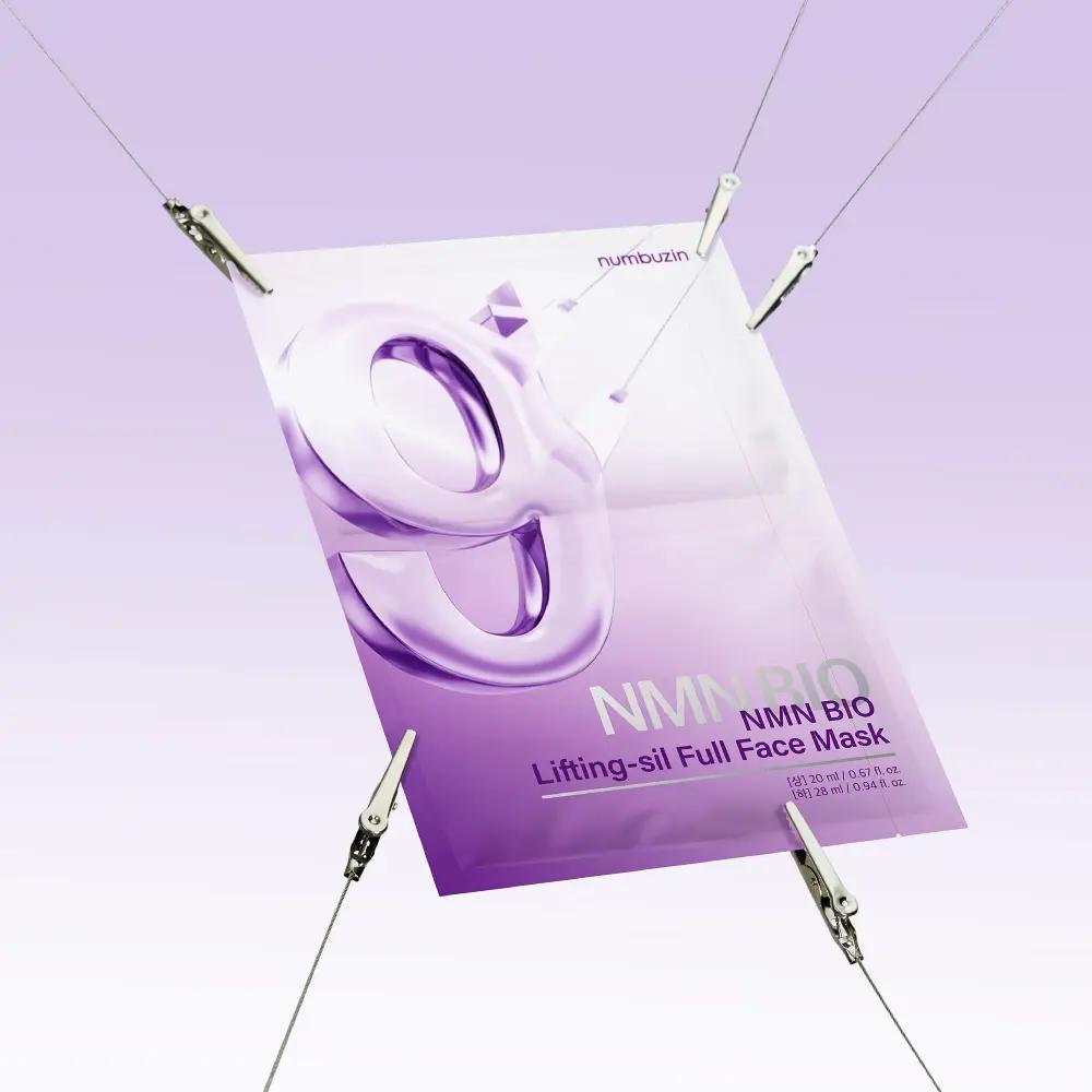 Numbuzin No.9 NMN BIO Lifting Full Face Mask Pack (4 Sheets) 4sheets
Numbuzin No.9 NMN BIO Lifting Full Face Mask Pack (4 Sheets) 4sheets