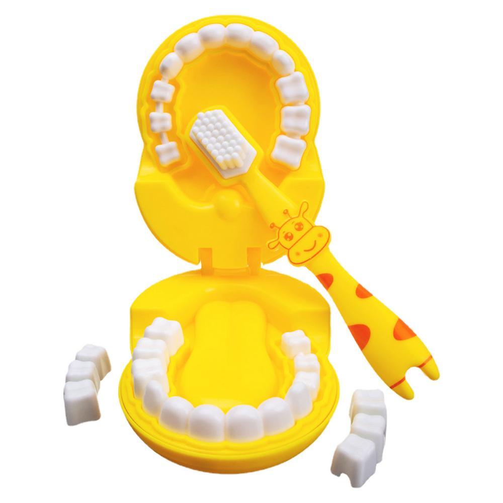 Modeling Dental Doctor Toys Role-playing Games Set Check Teeth Model Set Kids Pretend Play Dentist жовтий
Modeling Dental Doctor Toys Role-playing Games Set Check Teeth Model Set Kids Pretend Play Dentist жовтий
