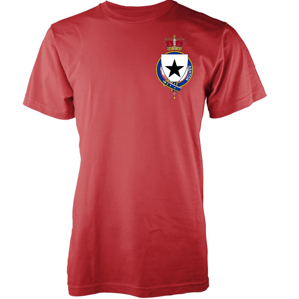 Personalised Family Name Ashton T-Shirt Family Crest Badge Coat Of Arms Adult L
Personalised Family Name Ashton T-Shirt Family Crest Badge Coat Of Arms Adult L