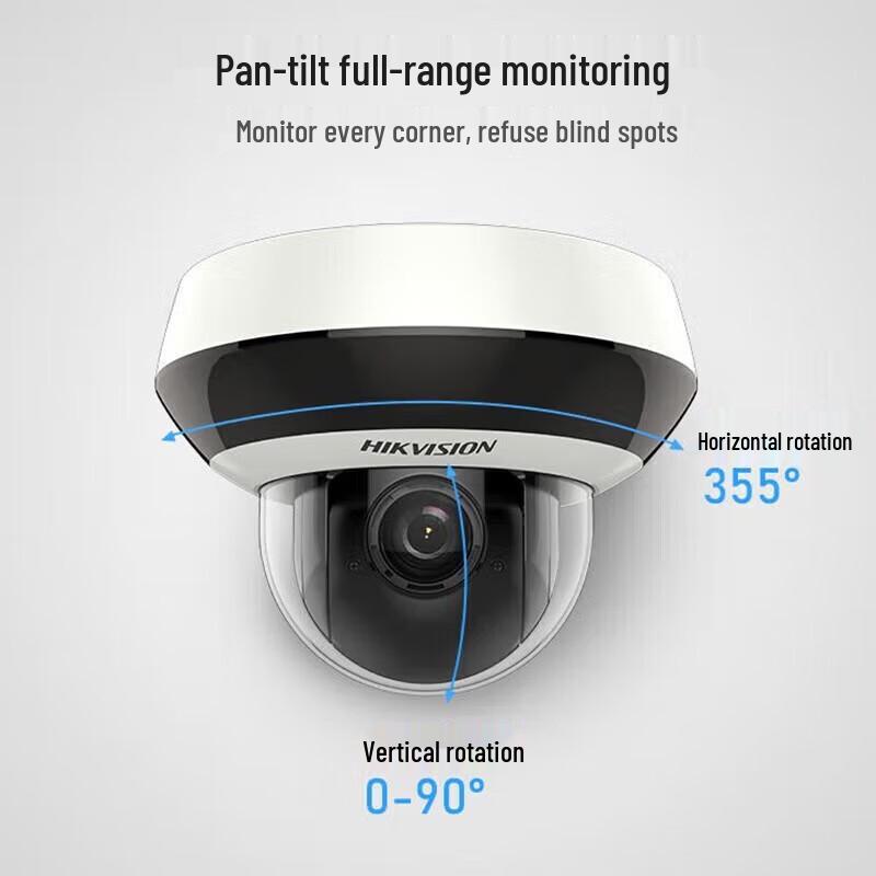 Hikvision 4MP Wireless Outdoor PTZ Home Security Camera CN plug (adapter included)
Hikvision 4MP Wireless Outdoor PTZ Home Security Camera CN plug (adapter included)