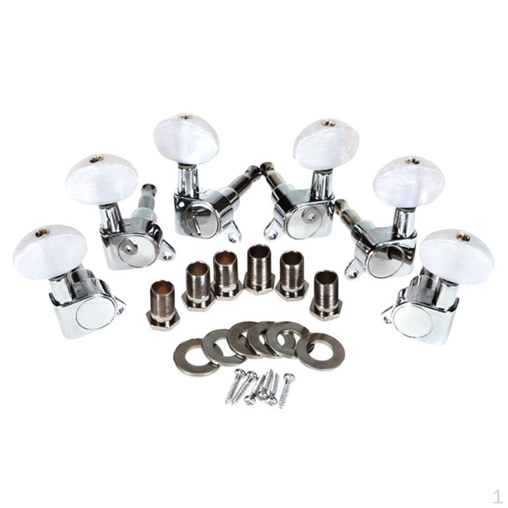 6PCS 3L3R Guitar String Machine Heads Tuning Pegs Keys Knobs Replacement Parts for Electric Guitars
6PCS 3L3R Guitar String Machine Heads Tuning Pegs Keys Knobs Replacement Parts for Electric Guitars