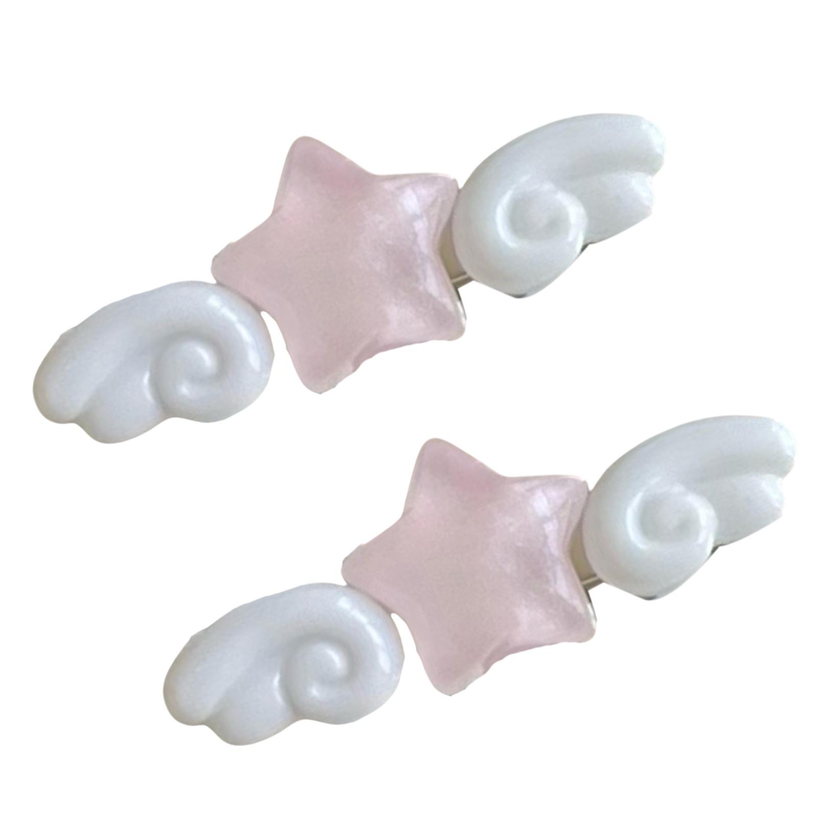 Весна Лето Заколки-уточки Нескользящие Дизайн Звезда Крыло Для Женщин Подростков Тонкие Волосы Надежная Фиксация Аксессуары для Волос розовый
Весна Лето Заколки-уточки Нескользящие Дизайн Звезда Крыло Для Женщин Подростков Тонкие Волосы Надежная Фиксация Аксессуары для Волос розовый