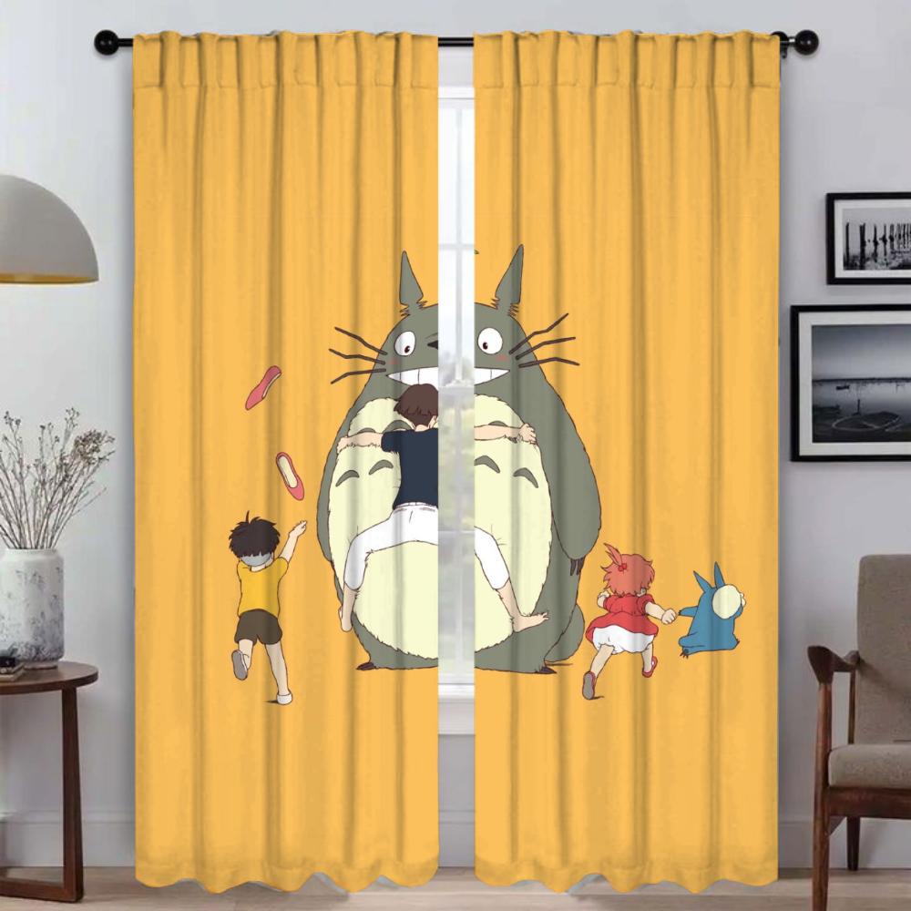 TotoroS Window Curtain for Room 2 Panel Modern Living Room Curtains 2 Pieces Tulle for Bedroom Halloween Decoration Shades Child W50xH70cmx2pcs-CL
TotoroS Window Curtain for Room 2 Panel Modern Living Room Curtains 2 Pieces Tulle for Bedroom Halloween Decoration Shades Child W50xH70cmx2pcs-CL