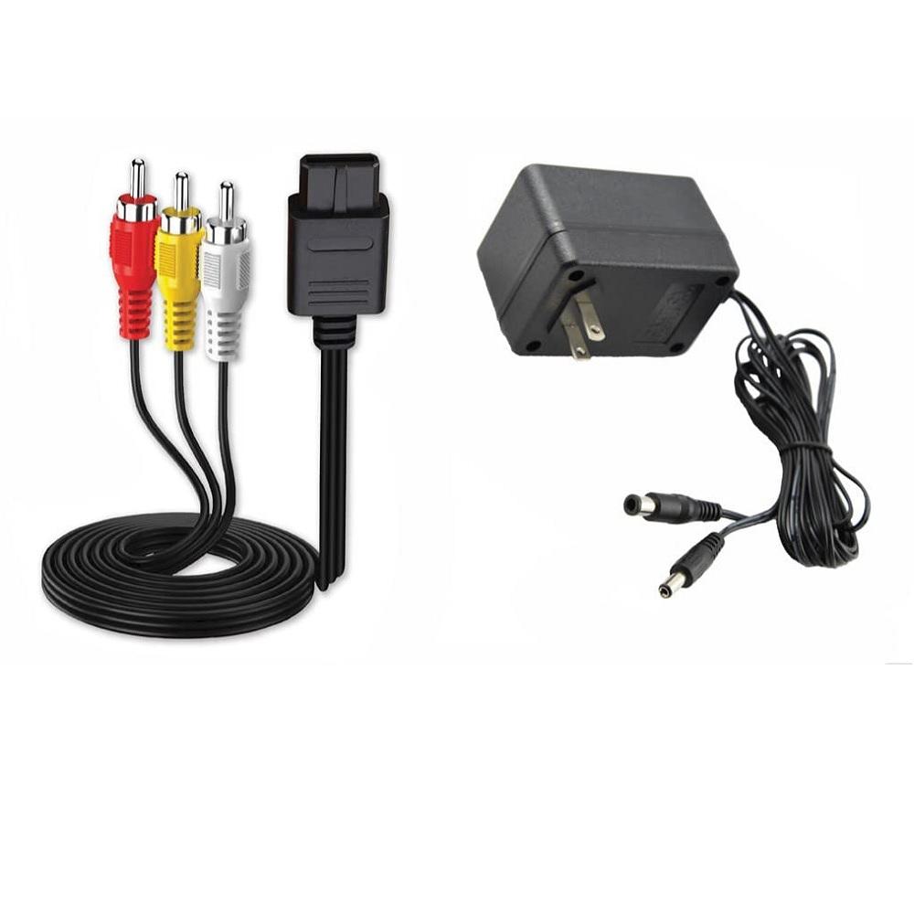 Новый AV RCA Аудио+Кабель переменного тока Адаптер питания Шнур для игры Super Nintendo SNES
Новый AV RCA Аудио+Кабель переменного тока Адаптер питания Шнур для игры Super Nintendo SNES