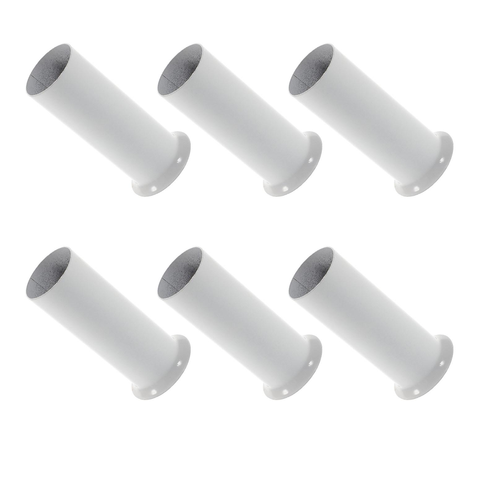 6Pcs Decorative Sleeves for Chandeliers Metal Base Covers Easy to Install Light Fixture Sleeve Candelabra Socket Covers білий
6Pcs Decorative Sleeves for Chandeliers Metal Base Covers Easy to Install Light Fixture Sleeve Candelabra Socket Covers білий