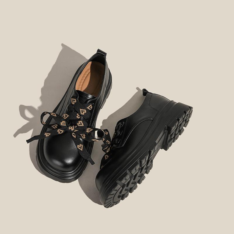 Bow Lace Up Oxford Shoe Style College Small Leather Shoes Female Students Platform Thick Heel Single Shoes 40 абрикосовий
Bow Lace Up Oxford Shoe Style College Small Leather Shoes Female Students Platform Thick Heel Single Shoes 40 абрикосовий