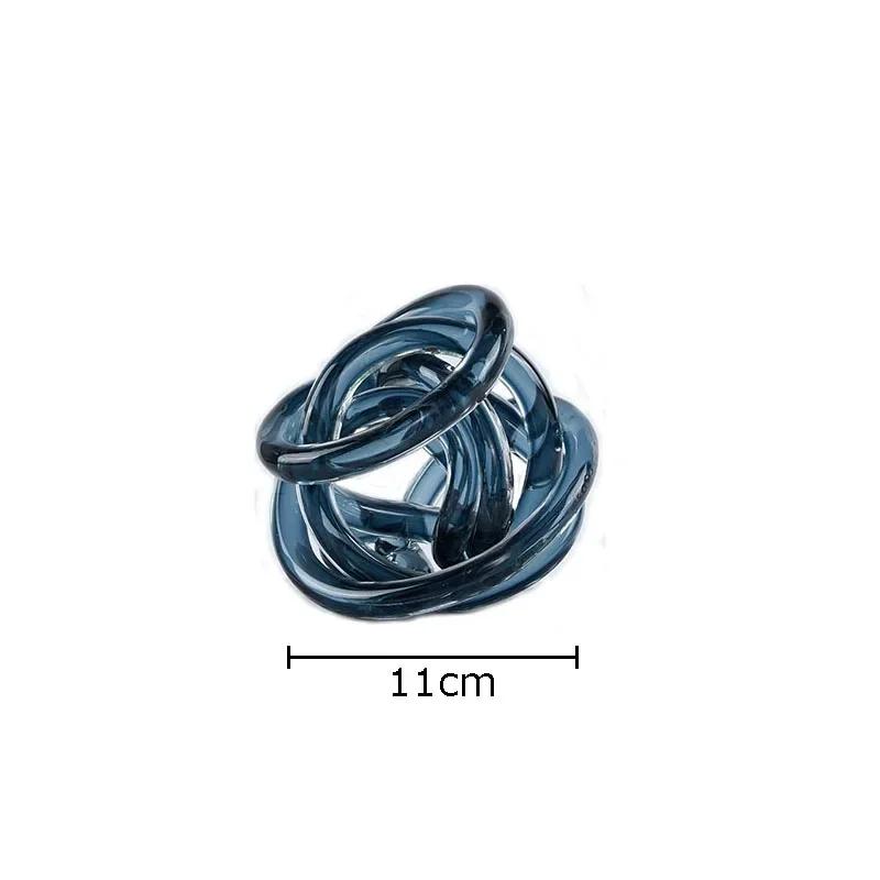 Transparent Glass Clinch Knot Statue Irregular Hemp Rope Abstract Crafts Ornaments Room Aesthetics Decor Artwork Sculpture
Transparent Glass Clinch Knot Statue Irregular Hemp Rope Abstract Crafts Ornaments Room Aesthetics Decor Artwork Sculpture