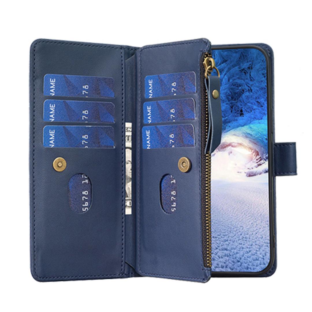 BF Style-19 for iPhone 12/12 Pro Anti-scratch Leather Case Zipper Pocket Stand Phone Wallet Cover Blue
BF Style-19 for iPhone 12/12 Pro Anti-scratch Leather Case Zipper Pocket Stand Phone Wallet Cover Blue