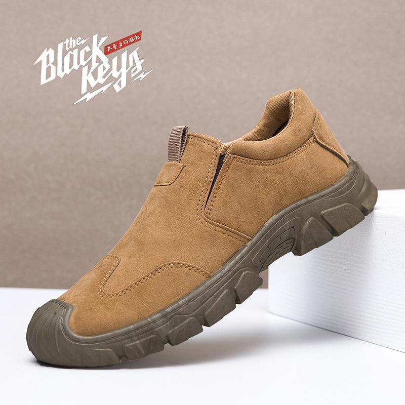 Men s shoes spring and autumn one-pedal labor insurance shoes thick-soled wear-resistant walking shoes low-top non-slip outdoor tooling shoes men 39 темно-коричневого
Men s shoes spring and autumn one-pedal labor insurance shoes thick-soled wear-resistant walking shoes low-top non-slip outdoor tooling shoes men 39 темно-коричневого