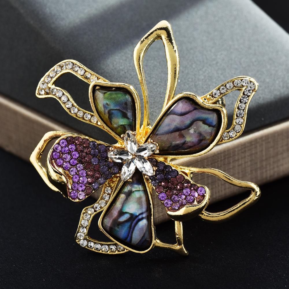 Creative Elegant Women Girls Exquisite Flower Shell Brooch Pin Fashion High-end Badges Corsages
Creative Elegant Women Girls Exquisite Flower Shell Brooch Pin Fashion High-end Badges Corsages