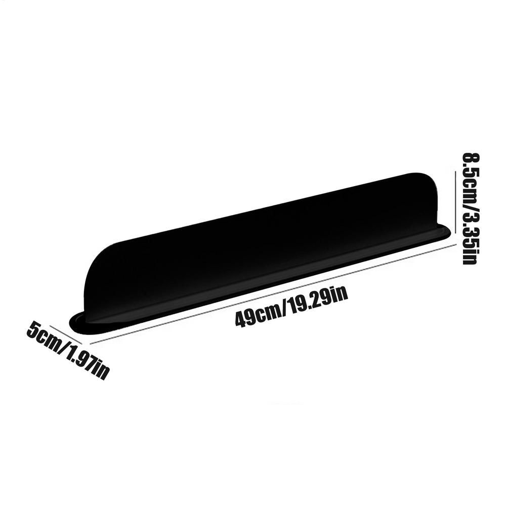 Sink Splash Guard Sink Faucet Mat Splash Guard 19IN Tray And Mats Stopper Kitchenware Water Barrier For Home Outdoor Household чорний
Sink Splash Guard Sink Faucet Mat Splash Guard 19IN Tray And Mats Stopper Kitchenware Water Barrier For Home Outdoor Household чорний