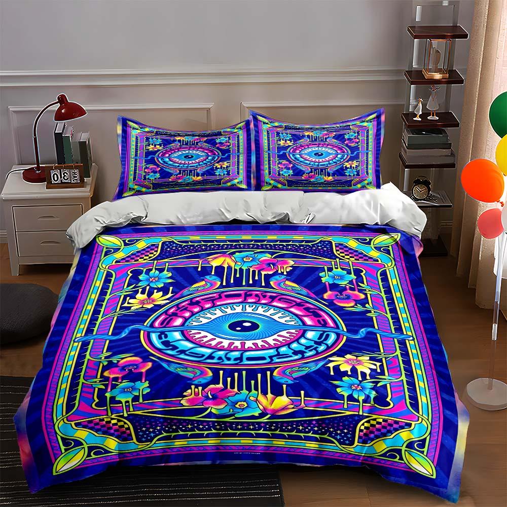 Colorful geometric eye. Bedding Duvet cover sets Duvet covers Pillowcases gifts (1 * Duvet Cover 2 * Pillowcases, without duvet insert) 135x200cm
Colorful geometric eye. Bedding Duvet cover sets Duvet covers Pillowcases gifts (1 * Duvet Cover 2 * Pillowcases, without duvet insert) 135x200cm