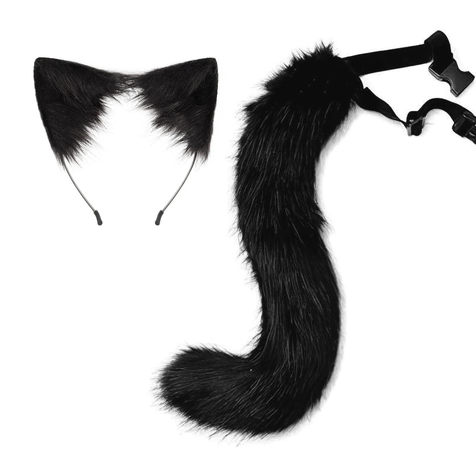 New Halloween Party Adjustable Simulation Fox Tail Plush Fox Ears Hair Band Cosplay Anime Exhibition Dress Up Anime Accessories
New Halloween Party Adjustable Simulation Fox Tail Plush Fox Ears Hair Band Cosplay Anime Exhibition Dress Up Anime Accessories