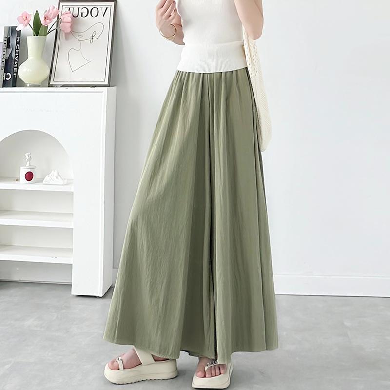 New Summer Thin High-waisted A-shaped Casual Wide-leg Pants Pleated Skirt Pants M кавовий
New Summer Thin High-waisted A-shaped Casual Wide-leg Pants Pleated Skirt Pants M кавовий