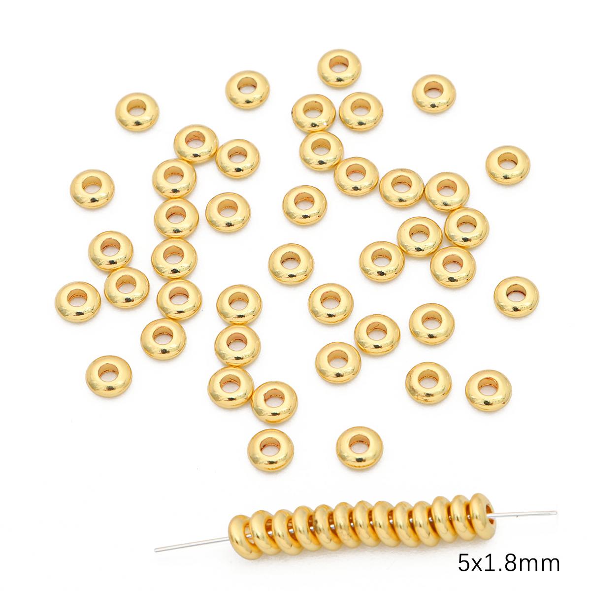 10 шт медные прокладки круглые бусины Очарование для DIY ожерелье браслет ювелирных изделий ремесло 5x1.8mm золотой
10 шт медные прокладки круглые бусины Очарование для DIY ожерелье браслет ювелирных изделий ремесло 5x1.8mm золотой