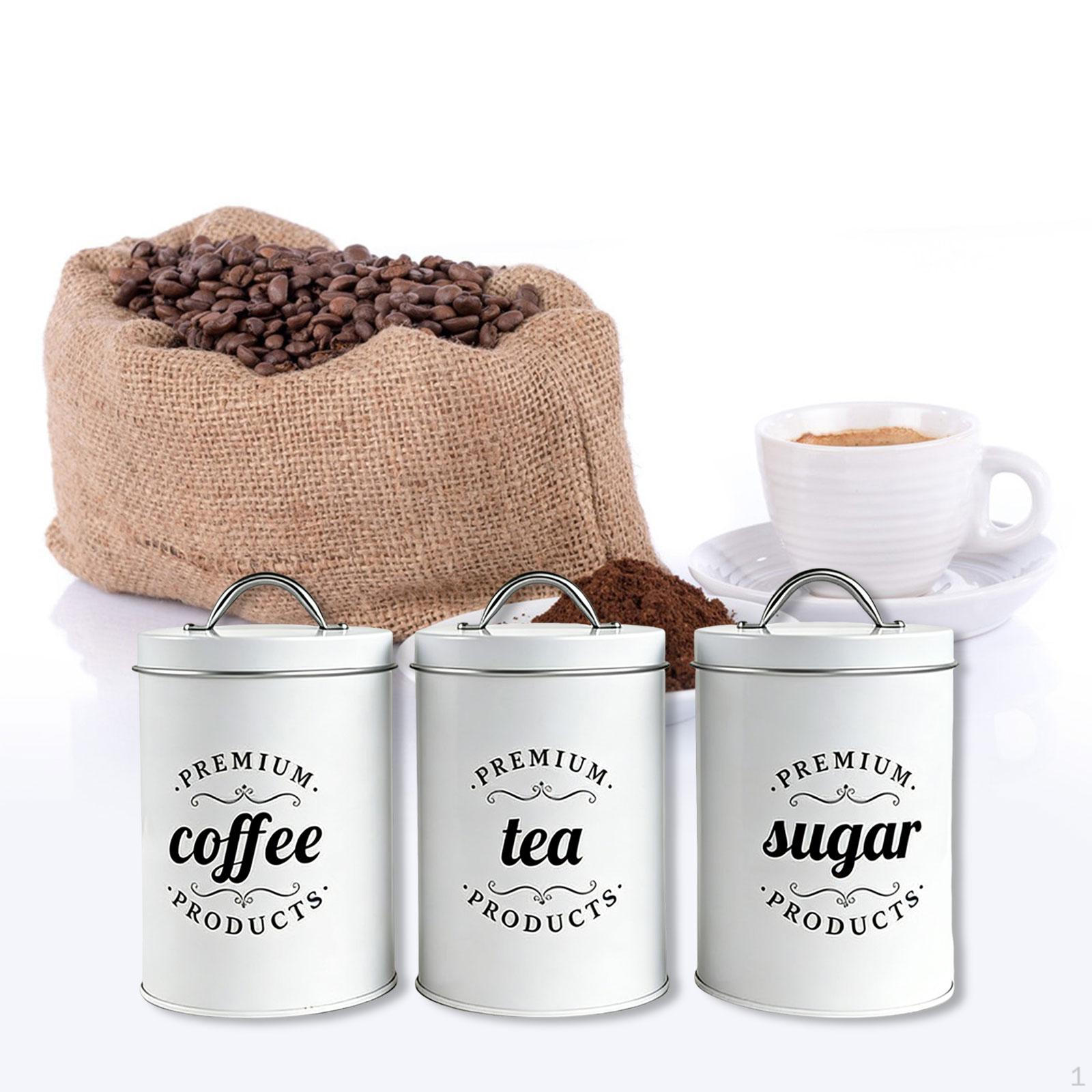 Airtight Metal Jars for Coffee, Tea, And Sugar Storage, Kitchen Accessories, Suitable Home, білий
Airtight Metal Jars for Coffee, Tea, And Sugar Storage, Kitchen Accessories, Suitable Home, білий