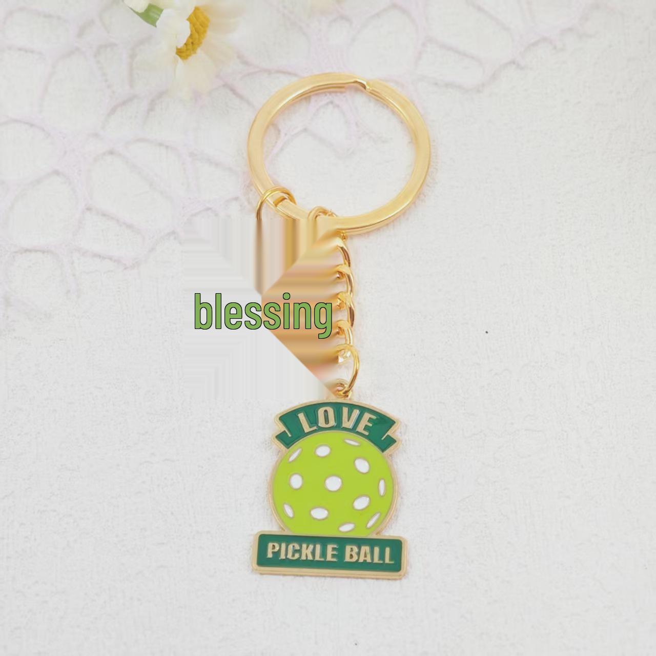 Pickleball Sports Series Keychain: Creative Alloy Drip Oil Pendant - Teen Sports Hanging Ornament
Pickleball Sports Series Keychain: Creative Alloy Drip Oil Pendant - Teen Sports Hanging Ornament