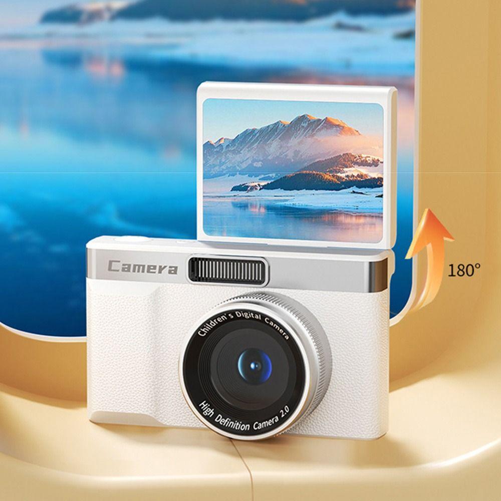 2.4 Screen Photography Video Camcorder Anti-Shake Entry-Level CCD Camera Student White
2.4 Screen Photography Video Camcorder Anti-Shake Entry-Level CCD Camera Student White