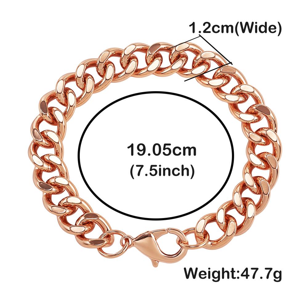 Браслеты из чистой меди для мужчин, регулируемые кубинские звенья цепи, застежка-карабин, панк, 12 мм, устойчивые к царапинам, 7,5–9 дюймов, ювелирные изделия для мужчин
Браслеты из чистой меди для мужчин, регулируемые кубинские звенья цепи, застежка-карабин, панк, 12 мм, устойчивые к царапинам, 7,5–9 дюймов, ювелирные изделия для мужчин