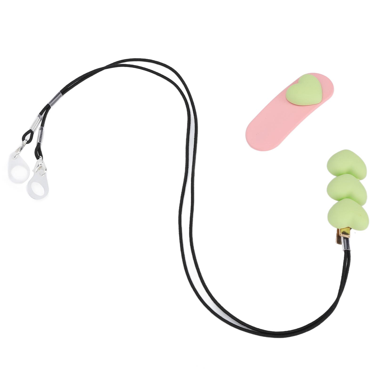 Hearing Aid Clip Holder Light Green Heart Shaped Clip BTE Hearing Aid Lanyard for Seniors Children
Hearing Aid Clip Holder Light Green Heart Shaped Clip BTE Hearing Aid Lanyard for Seniors Children
