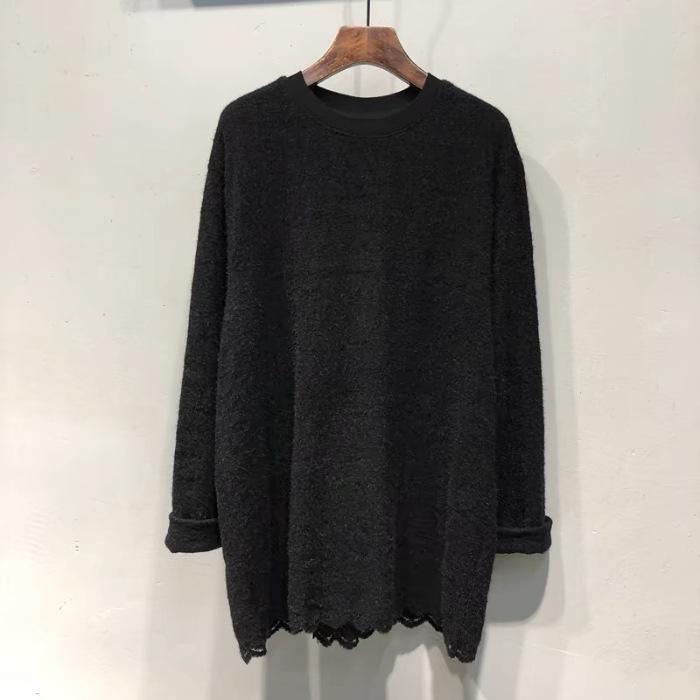 Women s Autumn-Winter Hollowed-Out Slim Brushed Lace Long-Sleeve Top 4XL (up to 240 jin) чорний
Women s Autumn-Winter Hollowed-Out Slim Brushed Lace Long-Sleeve Top 4XL (up to 240 jin) чорний