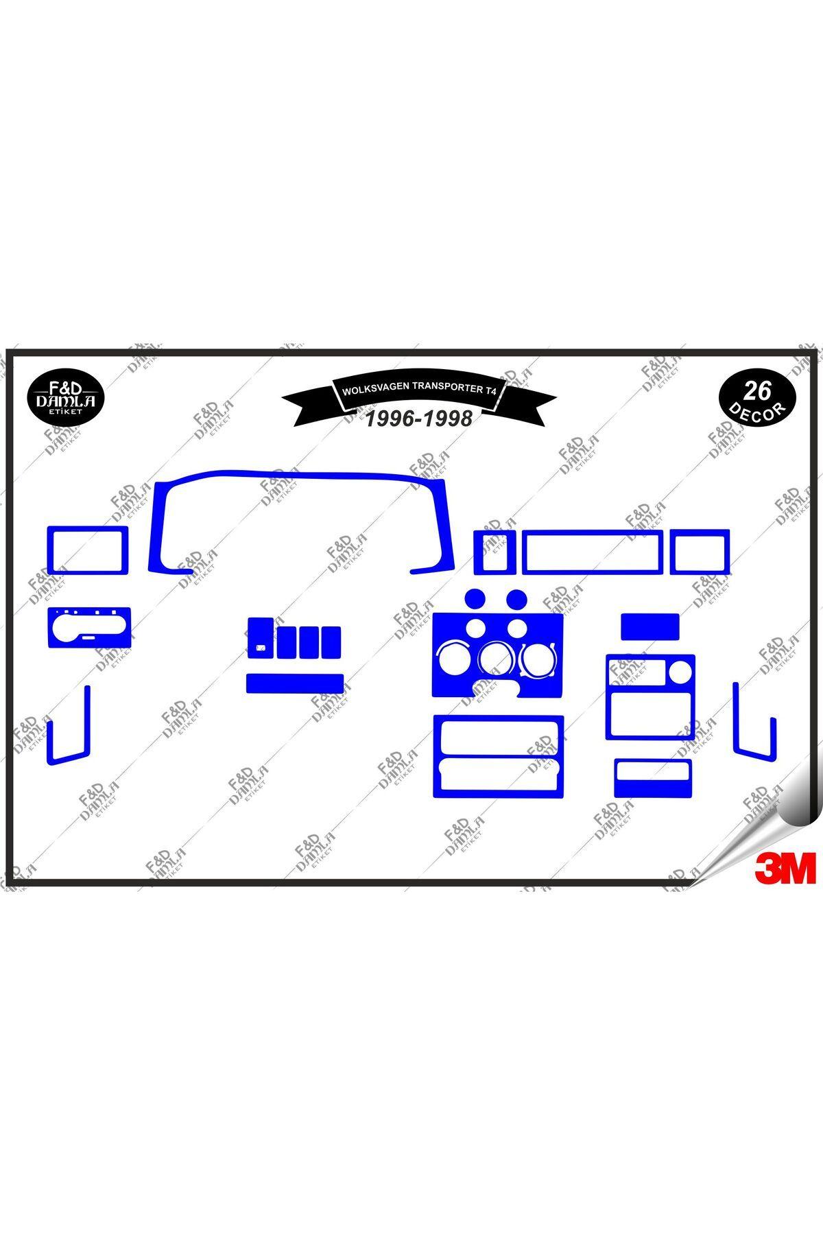 Volkswagen Transporter T4 1996-1998 Torpido Konsol Trim Göğüs Maun Kaplama Set 26 Parça Mavi
Volkswagen Transporter T4 1996-1998 Torpido Konsol Trim Göğüs Maun Kaplama Set 26 Parça Mavi