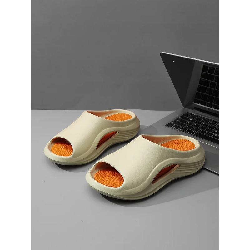 Men Women Thick Sole Slippers N-Slip Outdoor Sport Slide Sandals Couple Bathroom Soft Bottom Shoes Casual Flip Flops 44-45 хакі
Men Women Thick Sole Slippers N-Slip Outdoor Sport Slide Sandals Couple Bathroom Soft Bottom Shoes Casual Flip Flops 44-45 хакі