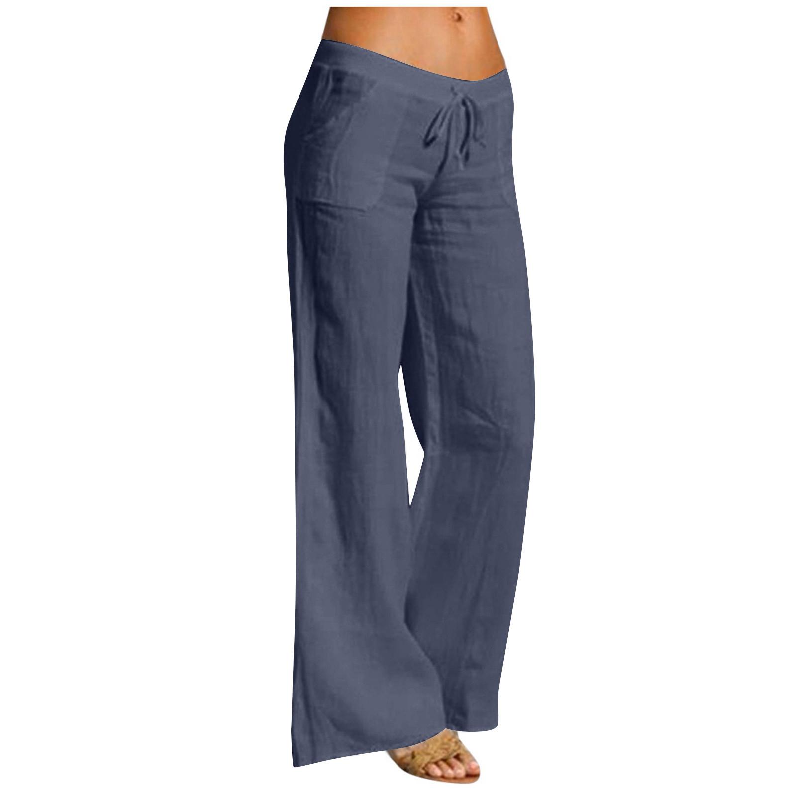 Модные женские повседневные брюки с высокой талией и эластичной резинкой на талии XL тёмно-синий
Модные женские повседневные брюки с высокой талией и эластичной резинкой на талии XL тёмно-синий