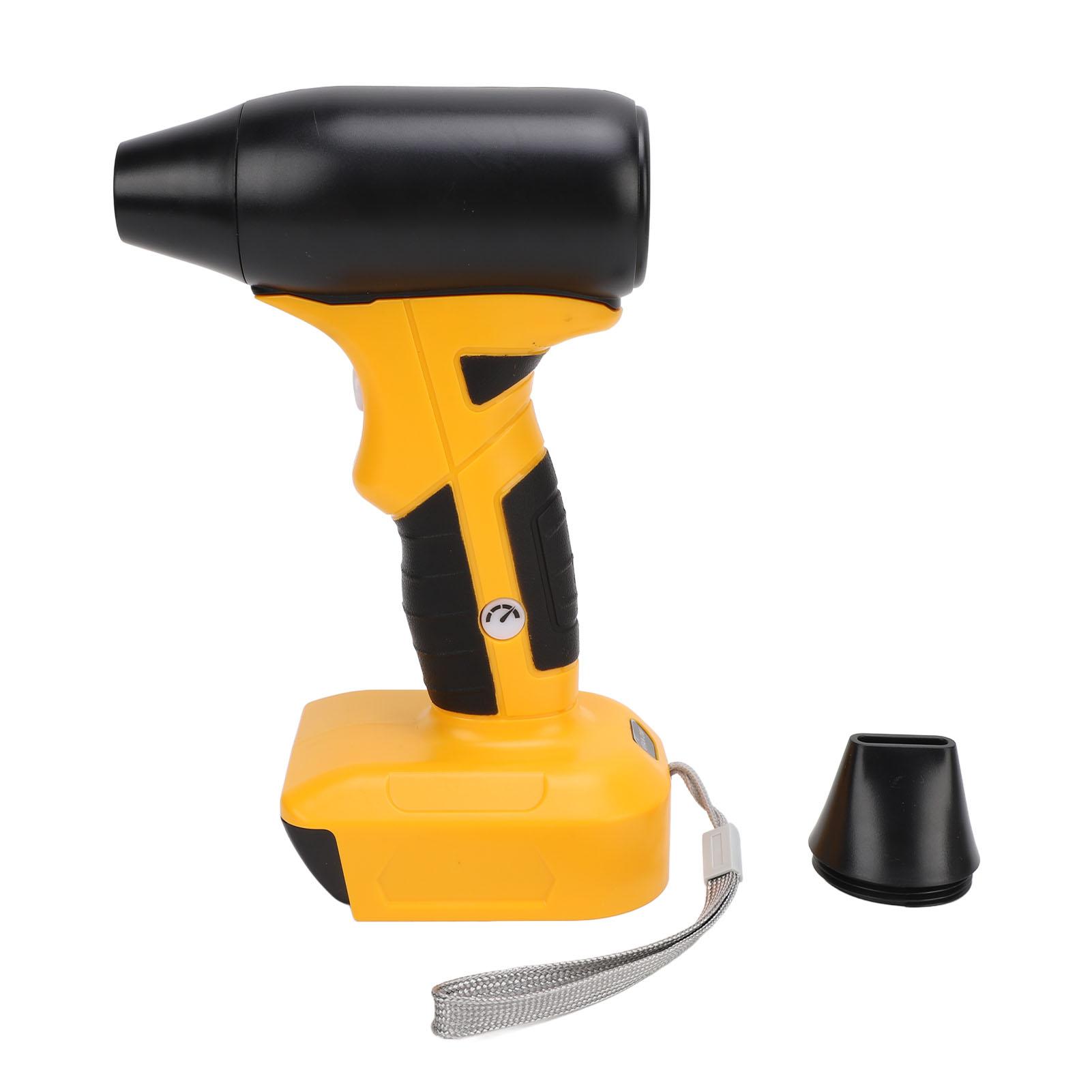 Jet Dry Blower 18V High Power 130000RPM Brushless Motor Powerful Handheld Compressed Air Duster for жовтий
Jet Dry Blower 18V High Power 130000RPM Brushless Motor Powerful Handheld Compressed Air Duster for жовтий