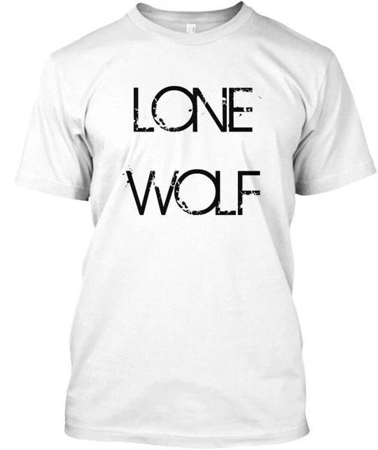 Lone Wolf Black On White TTshirt Made in the USA Size S to 5XL 2XL
Lone Wolf Black On White TTshirt Made in the USA Size S to 5XL 2XL