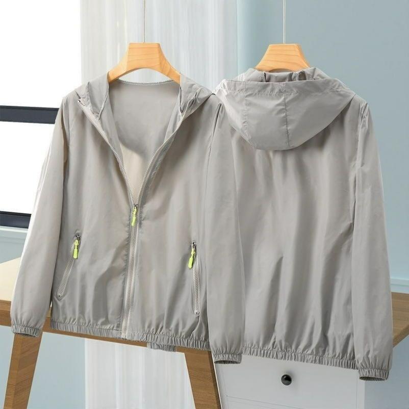Sunscreen Clothing Women Wear Casual All-match Anti-ultraviolet Light and Breathable Sunscreen Clothing Tops 3XL сірий
Sunscreen Clothing Women Wear Casual All-match Anti-ultraviolet Light and Breathable Sunscreen Clothing Tops 3XL сірий