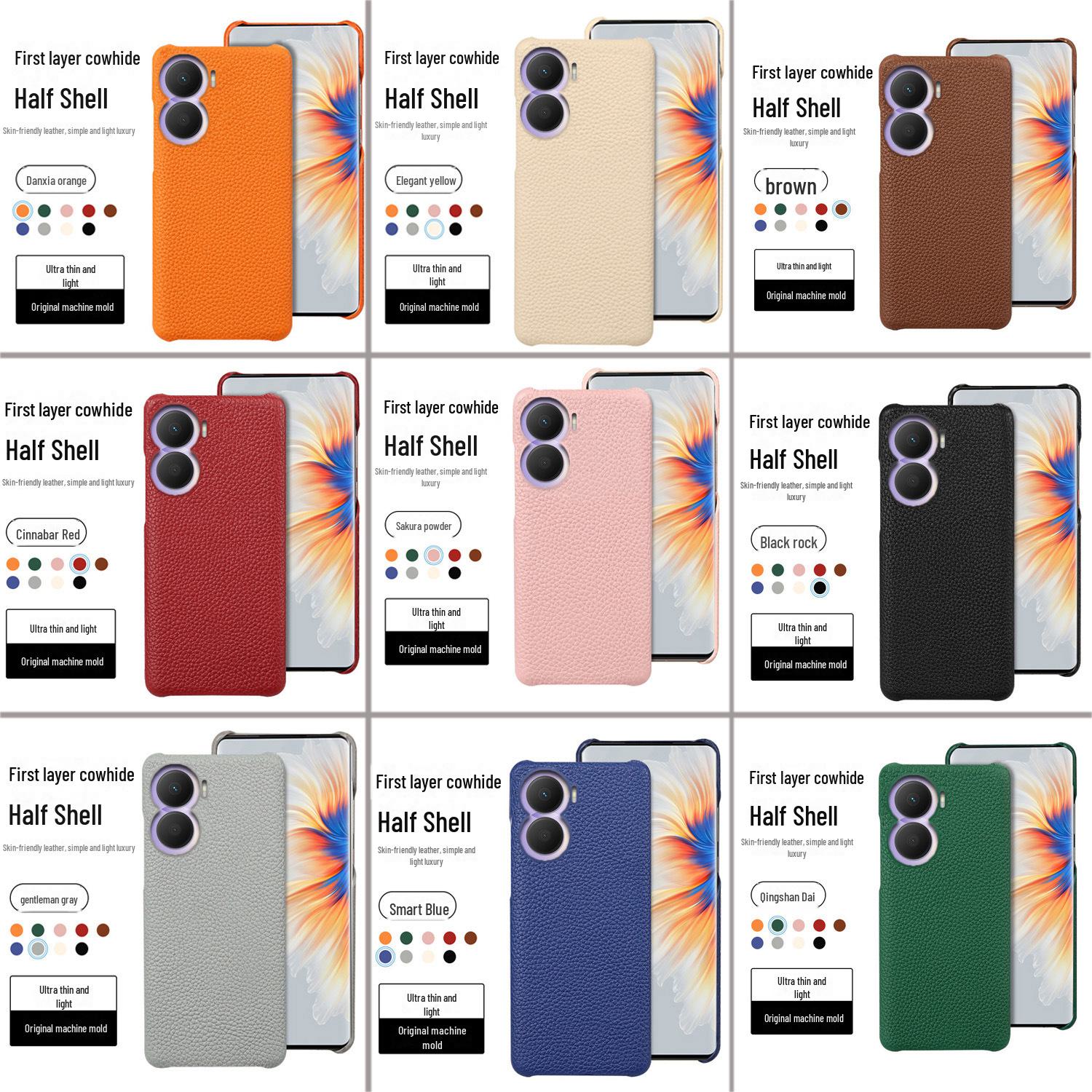 Чехол Honor Play 40: Защитный чехол из натуральной кожи с узором личи для Play 30Plus и 20Pro Other models specify
Чехол Honor Play 40: Защитный чехол из натуральной кожи с узором личи для Play 30Plus и 20Pro Other models specify