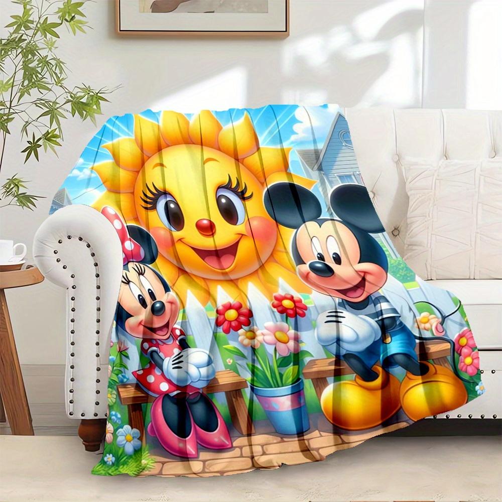 1pc Flannel Cartoon Mickey and Minnie Sun Pattern Bed Small Throw Blanket, Suitable for Sofa Blanket, Birthday Gift, Home Decor, Warm Beddin 130x150cm
1pc Flannel Cartoon Mickey and Minnie Sun Pattern Bed Small Throw Blanket, Suitable for Sofa Blanket, Birthday Gift, Home Decor, Warm Beddin 130x150cm