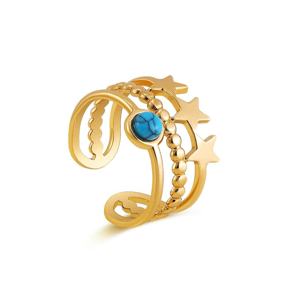 Punk Style Black Stone Round Stamp Finger Ring Gold Color Stainless Steel Open Rings for Women Gifts Bohemian Vintage Zircon
Punk Style Black Stone Round Stamp Finger Ring Gold Color Stainless Steel Open Rings for Women Gifts Bohemian Vintage Zircon