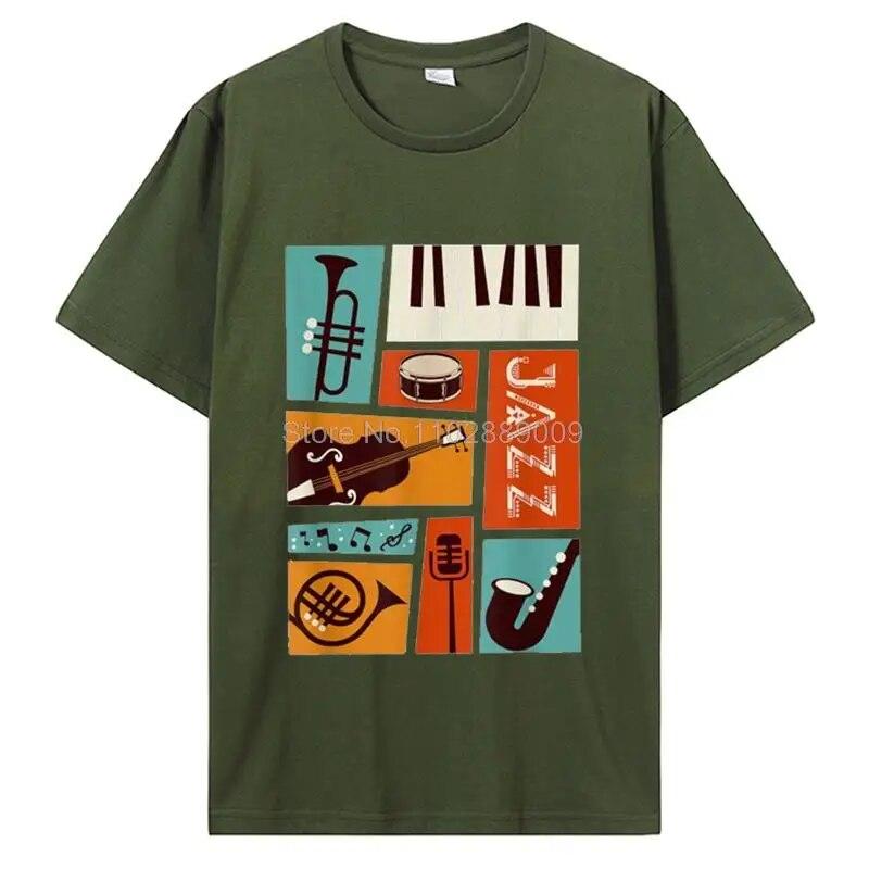 Джазовый барабан, фортепиано, музыкальная группа, футболка, музыкант, саксофон, труба, музыкальный инструмент, забавная футболка, унисекс, женская повседневная уличная одежда XL
Джазовый барабан, фортепиано, музыкальная группа, футболка, музыкант, саксофон, труба, музыкальный инструмент, забавная футболка, унисекс, женская повседневная уличная одежда XL