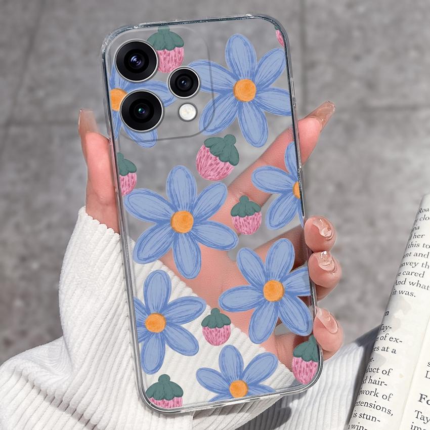 Для Oppo Reno15 14 Pro 15F 14F Realme C71 15 15T 15X C85 14T 14X Чохол Малюнок Маленькі Свіжі Квіти Розкішний Прозорий ТПУ Чохол для Телефону Для Oppo Силіконовий Чохол Realme 14X 5G
Для Oppo Reno15 14 Pro 15F 14F Realme C71 15 15T 15X C85 14T 14X Чохол Малюнок Маленькі Свіжі Квіти Розкішний Прозорий ТПУ Чохол для Телефону Для Oppo Силіконовий Чохол Realme 14X 5G