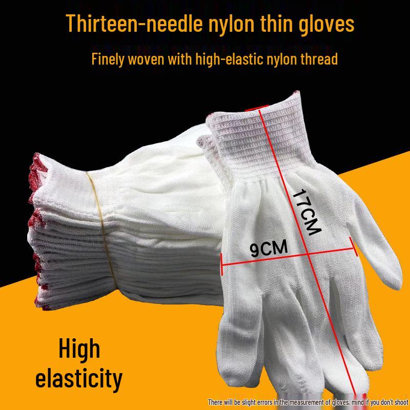 Рабочие перчатки с точечным противоскользящим покрытием - Влагопоглощающие, износостойкие строительные перчатки
Рабочие перчатки с точечным противоскользящим покрытием - Влагопоглощающие, износостойкие строительные перчатки