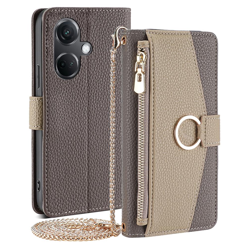 For OnePlus Nord CE3 5G Case Zipper Pocket Makeup Mirror PU Leather Phone Cover Grey
For OnePlus Nord CE3 5G Case Zipper Pocket Makeup Mirror PU Leather Phone Cover Grey