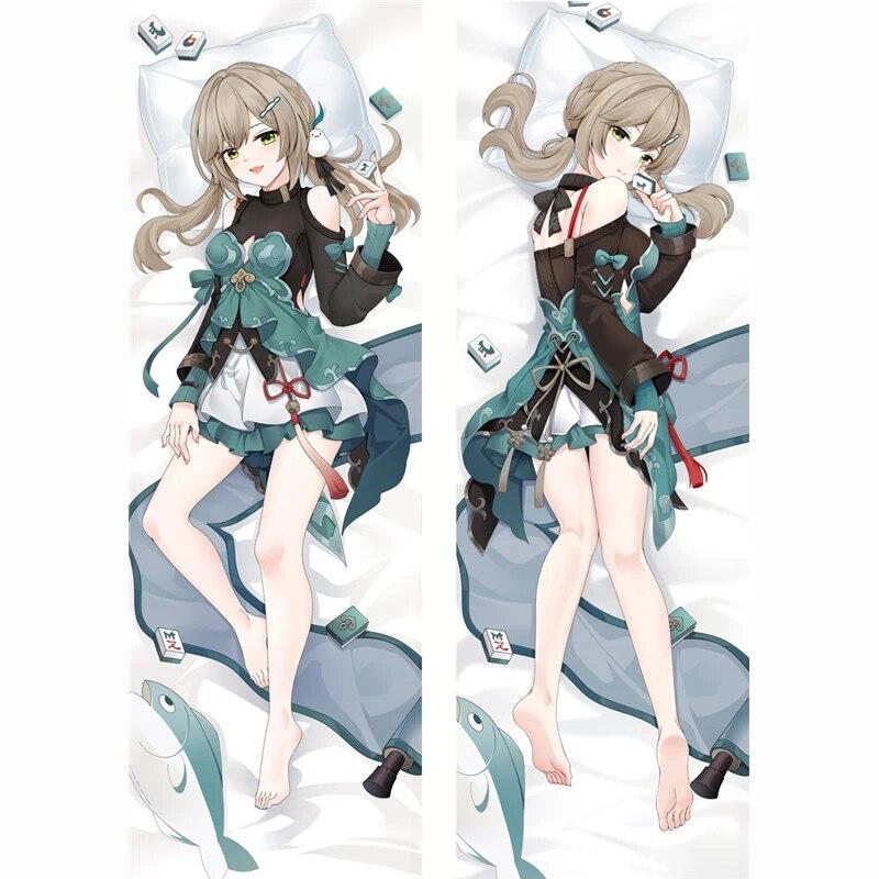 Аниме Qingque Косплей Обнимающая наволочка для тела Honkai: Чехол для подушки Star Rail Dakimakura, костюм отаку, наволочка, наволочка
Аниме Qingque Косплей Обнимающая наволочка для тела Honkai: Чехол для подушки Star Rail Dakimakura, костюм отаку, наволочка, наволочка