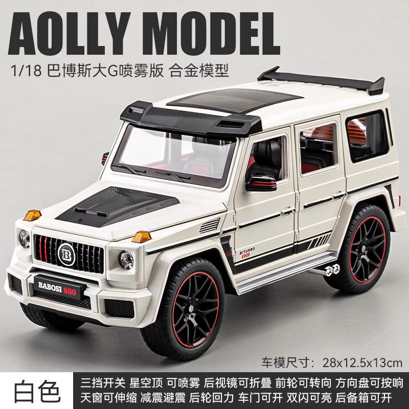 Spray Versio 1:18 Mercedes Benz BBS G800 Modified Luxury Off Road SUV Alloy Diecast Model Car Ornament Birthday Gift For Friend белый
Spray Versio 1:18 Mercedes Benz BBS G800 Modified Luxury Off Road SUV Alloy Diecast Model Car Ornament Birthday Gift For Friend белый
