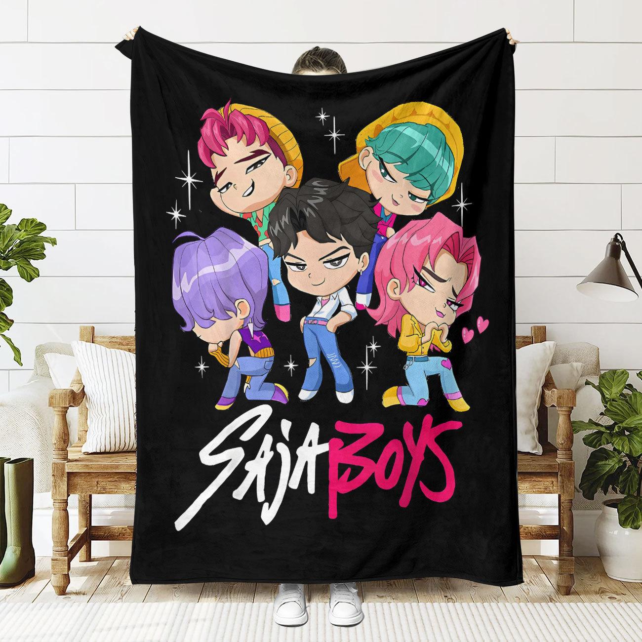 Blanket Demon Hunters Printed Blanket Flannel Blanket Explosion 70*100cm
Blanket Demon Hunters Printed Blanket Flannel Blanket Explosion 70*100cm