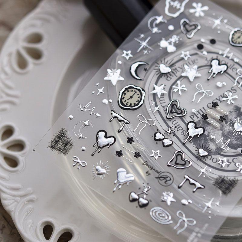 Liquid Xingyue Nail Sticker Relief 3D New Arrival Three-Dimensional 5D Internet Celebrity Ins Dark Heart Nail Sticker Decoration Star Moon Heartbeat 5069
Liquid Xingyue Nail Sticker Relief 3D New Arrival Three-Dimensional 5D Internet Celebrity Ins Dark Heart Nail Sticker Decoration Star Moon Heartbeat 5069