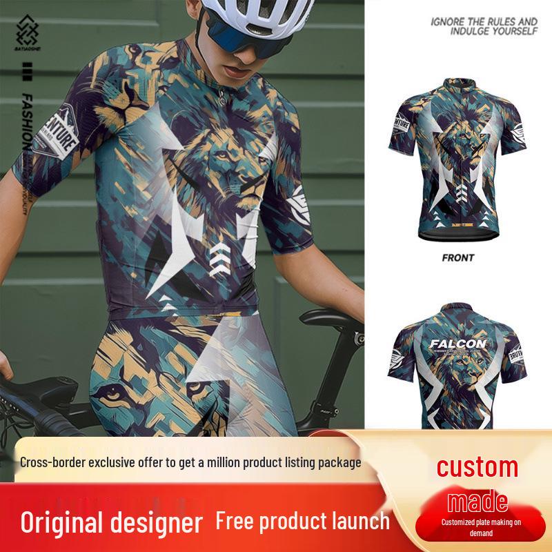 Men s Short-Sleeve Breathable Quick-Dry Cycling Jersey for Summer Contact for Kids & Oversize
Men s Short-Sleeve Breathable Quick-Dry Cycling Jersey for Summer Contact for Kids & Oversize