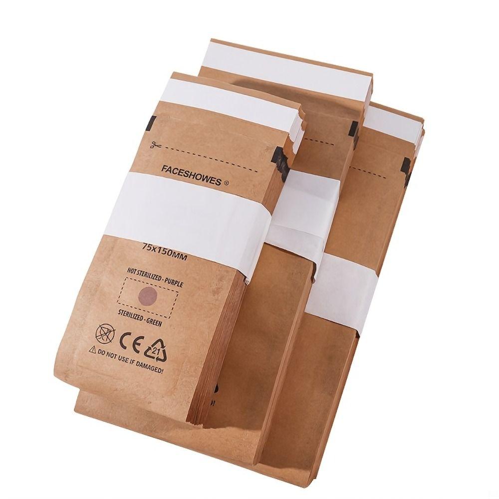 100Pcs Safety Kraft Self-Sealing Bags Disposable Gel Equipment Sterilizer Jewelry Storage 100Pcs 7.5*15cm
100Pcs Safety Kraft Self-Sealing Bags Disposable Gel Equipment Sterilizer Jewelry Storage 100Pcs 7.5*15cm